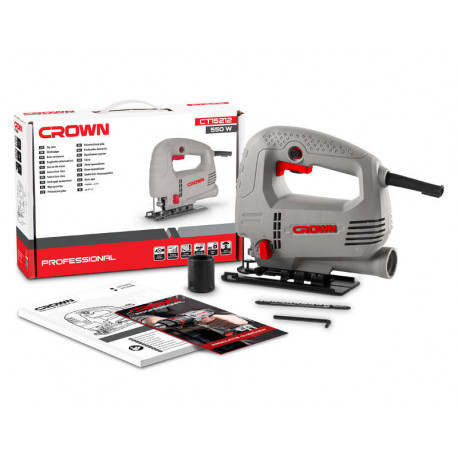 Электролобзик 550W CROWN CT15212
