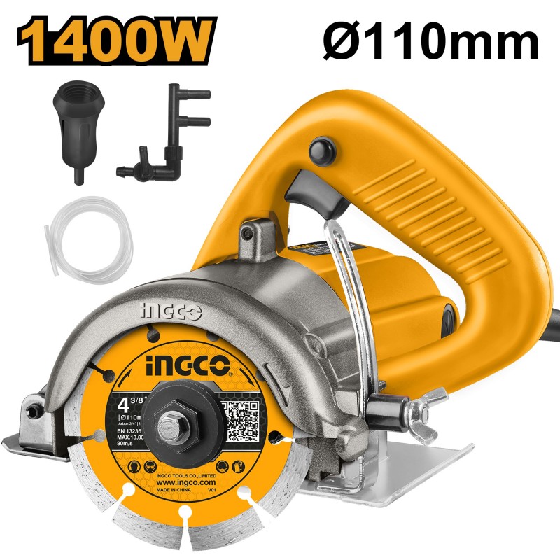 Циркулярная пила по камню 1400Вт 110мм INGCO MC14008