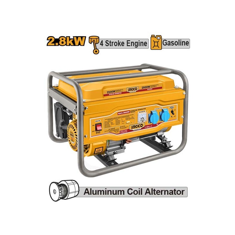 Бензиновый генератор 2800кВт INGCO GE30005