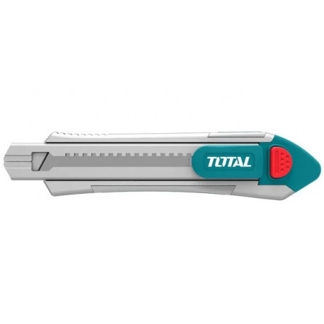 Нож универсальный с запасными лезвиями 18mm TG5121806 TOTAL