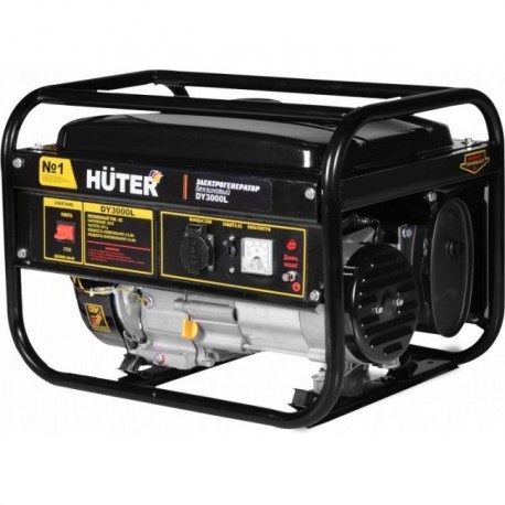 Генератор Huter DY3000L бензин 2.7 кВт
