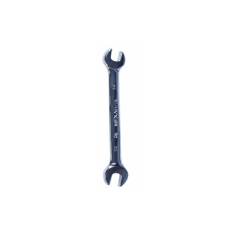 Ключ гаечный рожковый двухстароний 12*14 mm 26018