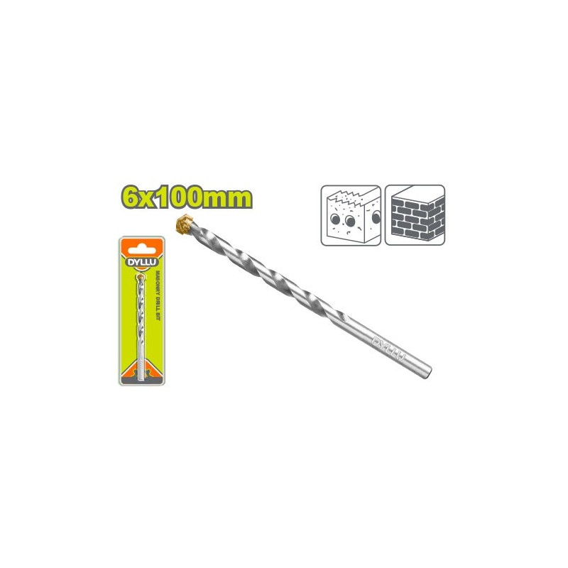 Сверло по бетонy 6х100mm SDS-Plus DYLLU DTMJ1K04