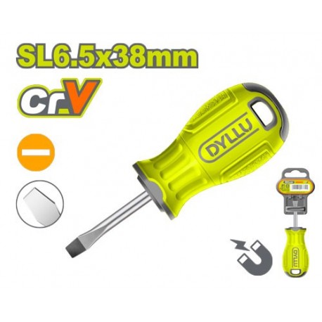 Плоская отвертка SL6.5*38мм DYLLU DTSD1261