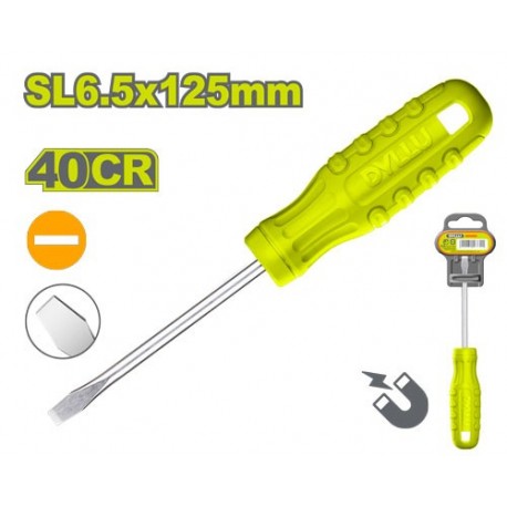 Плоская отвертка SL6.5*125мм DYLLU DTSD3965