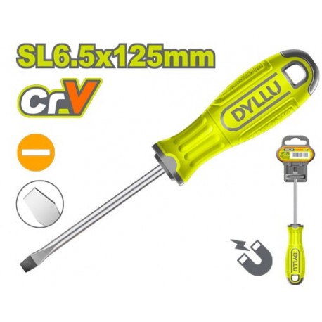 Плоская отвертка SL6.5*125мм DYLLU DTSD1265