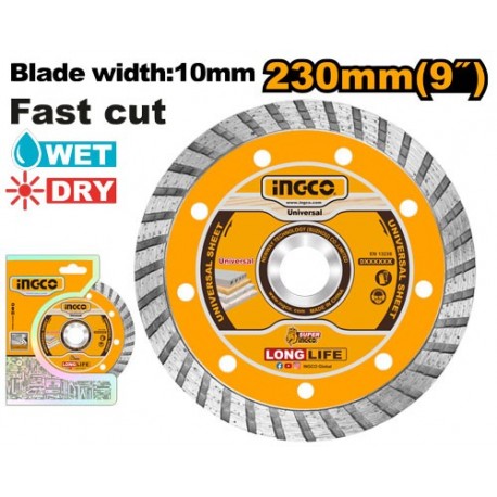 Диск алмазный 230mm INGCO DMD032302