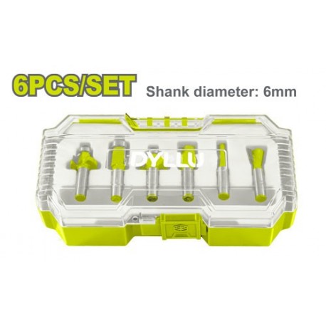Set freze lemn 6мм 6buc. DYLLU DTRKSR0106