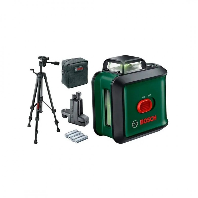Лазерный нивелир со штативом Bosch UniversalLevel 360 зеленый...