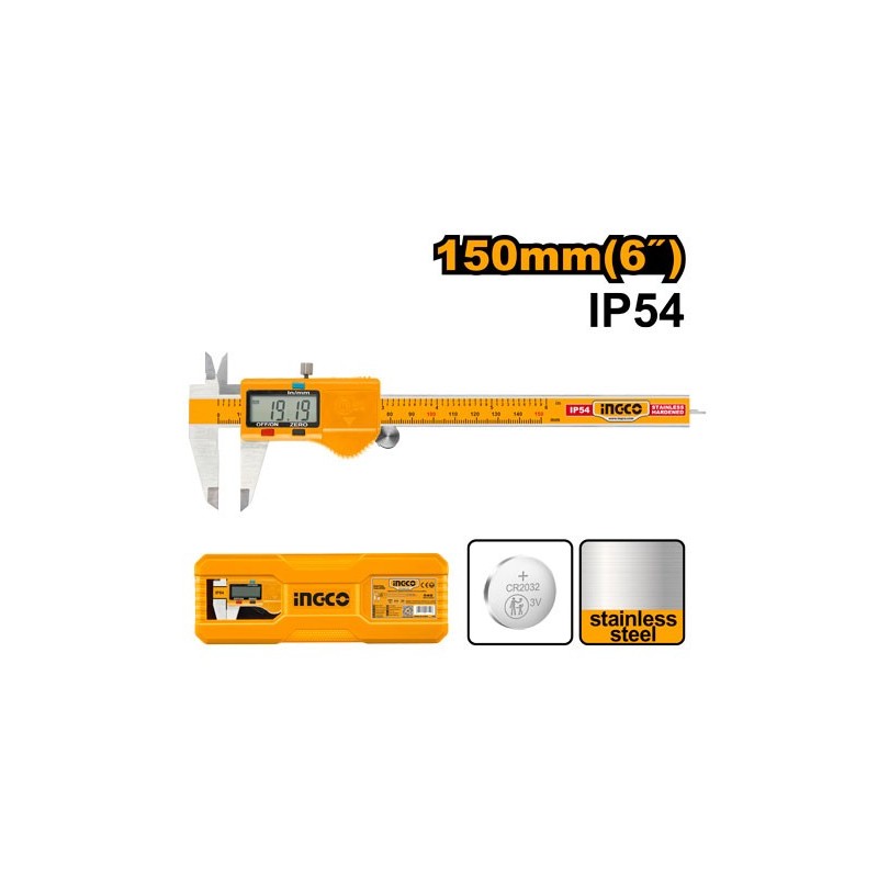 Штангенциркуль электронный  150мм INGCO HDCD28150