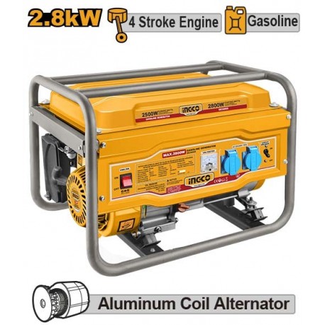 Бензиновый генератор 2800кВт INGCO GE30005