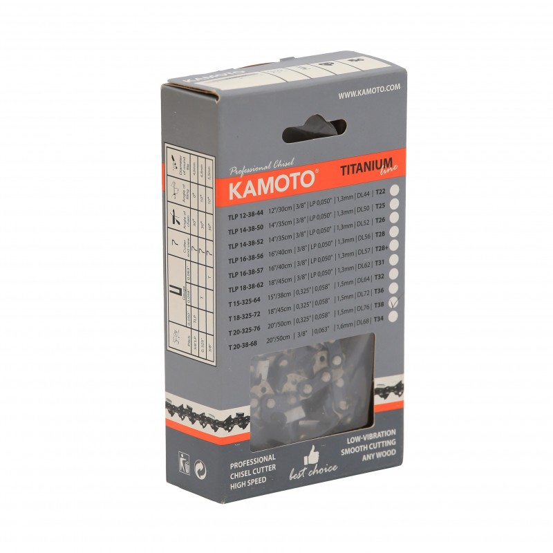 Цепь для Бензопилы Titanium T 15-325-64 KAMOTO