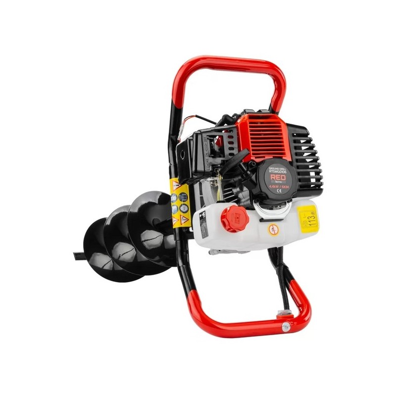 Мотобур Red Technic RTSWG0106