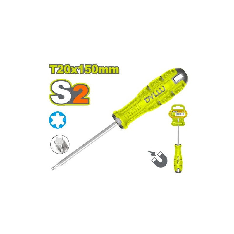Отвертка torx T20*150мм DYLLU DTSDD226