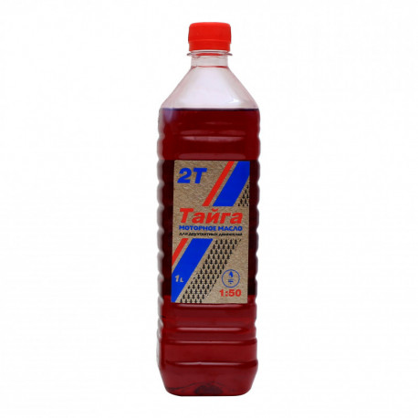 Масло ТАЙГА для двухтактных двигателей 1L